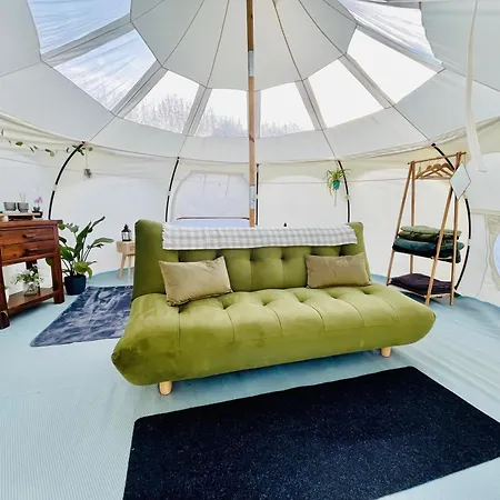 Luxury Stargazing Glamping - Seren Aur With Hot Tub Llanidloes Exterior photo